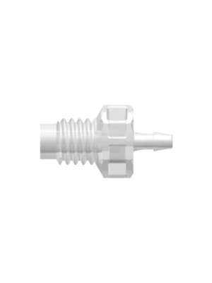 Threaded Metric Fitting M6x1 Thread to Barb, 1/16