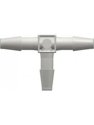 Tube to Tube Fitting Tee Tube Fitting with Classic Series Barbs, 1/4