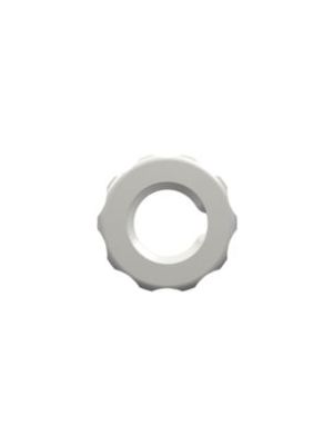 Other Fitting 1/4-28 UNF Panel Mount Lock Nut (For use with FTLLB or FTLB panel mount fittings), White Nylon
