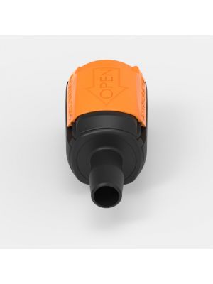 Barbed Quick Coupling Large (1), male, open flow, 1/2