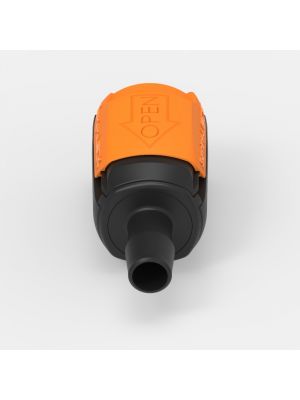 Barbed Quick Coupling Large (1), male, valved, 1/2