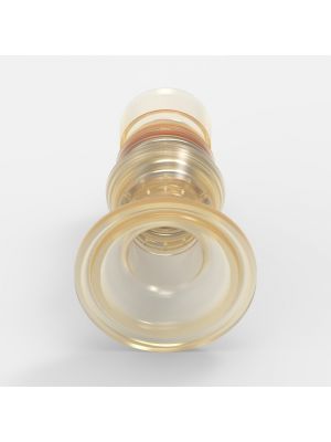 Sanitary Flange Quick Coupling Large (1), female, valved, 1 1/2