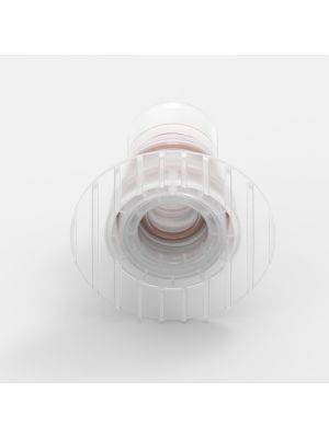 Port Plate Quick Coupling Large (1), female, valved, Non-Animal Derived Polypropylene (PP)
