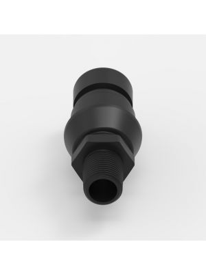 Threaded Quick Coupling Large (1), female, open flow, 1/2
