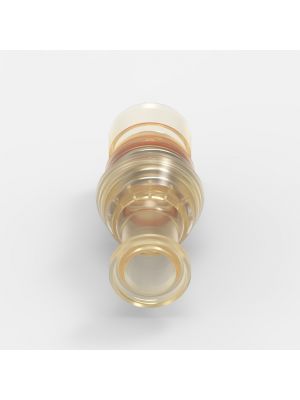 Sanitary Flange Quick Coupling Large (1), female, valved, 3/4