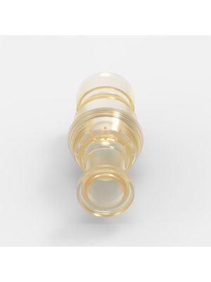 Sanitary Flange Quick Coupling Large (3), female, open flow, 3/4