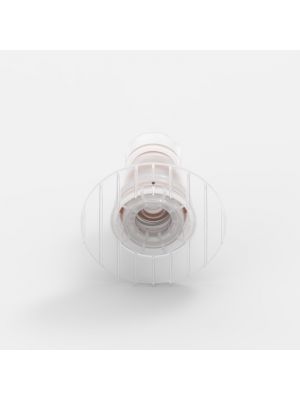 Port Plate Quick Coupling Medium (2), female, valved, Non-Animal Derived Polypropylene (PP)