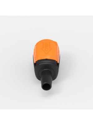 Barbed Quick Coupling Medium (3), male, open flow, 3/8