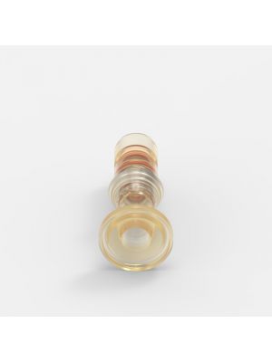 Sanitary Flange Quick Coupling Small (2), female, valved, 3/4