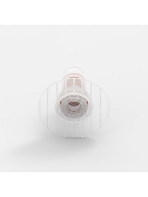 Port Plate Quick Coupling Small (2), female, valved, Non-Animal Derived Polypropylene (PP)