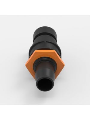 Panel Mount Quick Coupling Large (3), female, open flow, 3/4