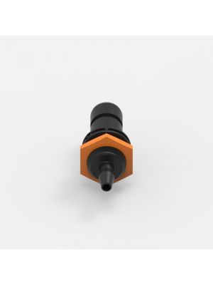 Panel Mount Quick Coupling Small (2), female, open flow, 3/16