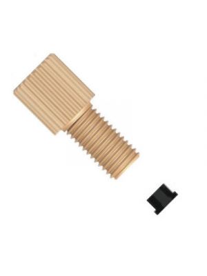 PEEK Compact Flanged Fitting - Ferrule Set