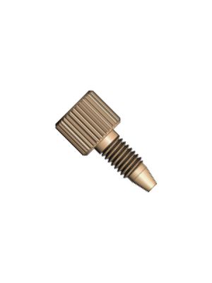 PEEK Fingertight Fitting Knurl Head one-piece - 10-32 UNF conical