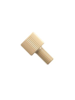 PEEK Fingertight Fitting Knurl Head - 10-32 UNF coned