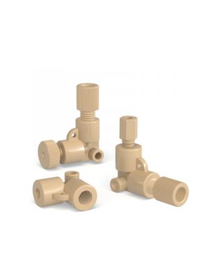 PEEK Female Thread L-Adapter