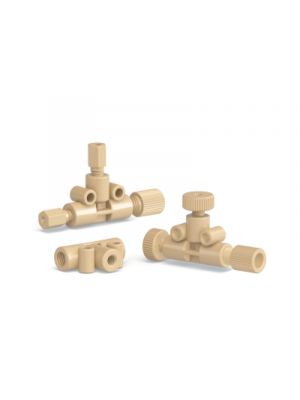 PEEK Female Thread T-Adapter