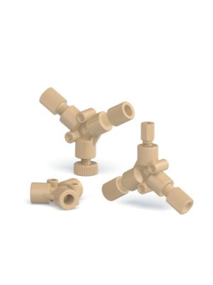 PEEK Female Thread Y-Adapter