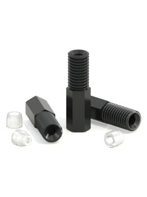  Anti-twist 1/4-28UNF Flangeless Fitting Set, Hex head, 3.2mm OD