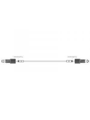 Custom Flanged Fitting FEP/PTFE Tubing Set