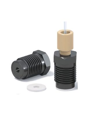  PEEK reducing adapter 1/2-20UNF to 5/16-24UNF - 2-pcs. set