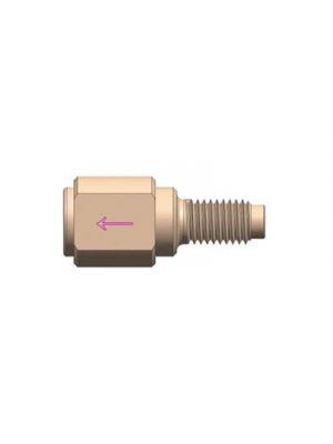 PEEK Outlet-Check-Valve with O-Ring & Spring - 1/4-28UNF