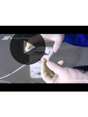 Pump head max. 32 ml/min - 10 rollers - 1 channel