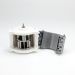 Pump head with phase compensation for low pulsation & high precision