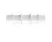 Straight Coupler 3/4 ID in Non-Animal Derived Polypropylene