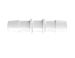 Straight Coupler 1/2 ID in Non-Animal Derived Polypropylene