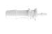 Reduction Coupler 3/8 x 1/8 in Animal Derivative Free Polypropylene