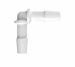 Elbow 1/4 Barb in White Nylon