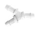 Wye 3/32 Barb in Non-Animal Derived Polypropylene