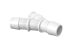 Wye 3/4 Barb in Non Animal Derived Polypropylene