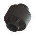 Check Valve 10-32 UNF Female Thread - Polysulfone -< 10 H2O Cracking Pressure - Black Housing