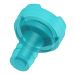 Suction Filter - 105 Micron Teal Polypropylene Mesh - 1/4 (6.4mm) ID Tube