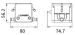 Pump head for dPOFlex PFU for microliter dosing - 12 rollers