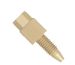 PEEK Tool-free Fitting Knurl-Hex Head one-piece - 10-32 UNF conical