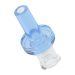 Single Use Disk Check Valve Female Luer Lock to 4.1mm OD Bond-In, Cracking Pressure 2.9 psi, Medical ABS