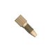 PEEK Fingertight Fitting Knurl Head one-piece compact - 10-32 UNF conical