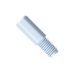 Fitting, 1/4-28UNF for 1.6 / 2.0mm OD-Tubing, 5/16” Hex head, PP