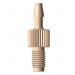 PEEK threaded fitting 1/4-28UNF - 1/8 (3.2 mm) ID