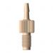 PEEK threaded fitting 1/4-28UNF - 3/32 (2.4 mm) ID